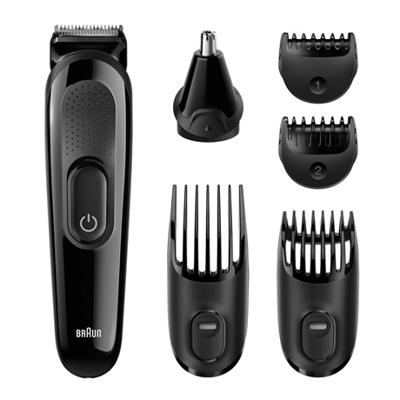 Braun MGK3025 6in1 Multi Grooming Kit Zwart Braun MGK3025 6in1 Multi Grooming Kit Zwart