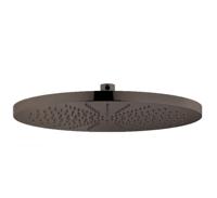 Hotbath Mate hoofddouche 30cm rond messing verouderd verweerd M106AB - thumbnail