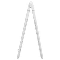 VidaXL Sandwichbord 45x7x84,5 cm hdpe grijs - thumbnail