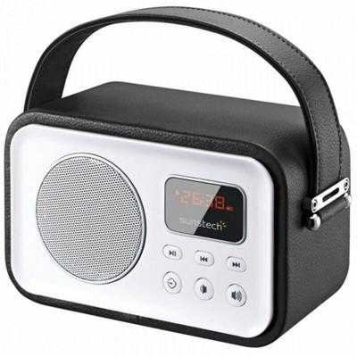 Transitorradio Sunstech RPBT450 Bluetooth 2,5W Zwart 2,5 W Bluetooth luidspreker