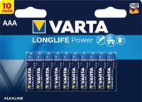 Varta Batterij longlife alkaline aaa-batterijen (p10) - thumbnail