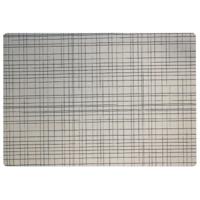 Placemat 40x43cm salvamantel damero liso crudo - thumbnail