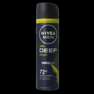 Men deodorant spray deep sport 150 Milliliter