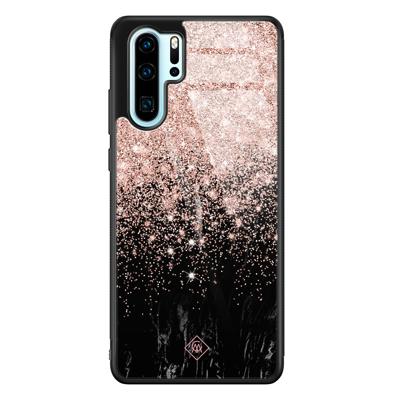 Huawei P30 Pro glazen hardcase - Marmer twist