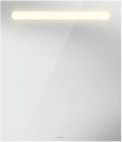 Spiegel Duravit No.1 Met Horizontale LED Verlichting 60x3.5x70 cm Mat Wit Duravit - thumbnail