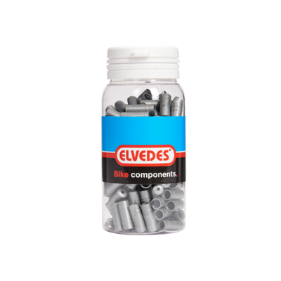 Elvedes Cable Systems BV Elvedes elv1160pvc4-3 ferrule 4.3 mm. pvc zilver (150)
