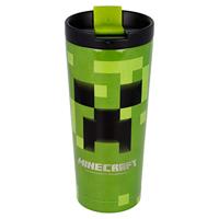 Minecraft Stainless Steel travel tumbler Creeper - thumbnail