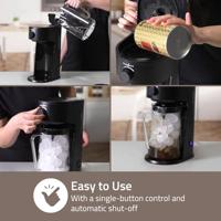 Nedis kaicm200fbk ijskoffie & ijsthee maker filter koffie 2.5 l 6 kopjes zwart - thumbnail