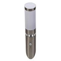 Brilliant RVS buitenlampBole met sensor - G46798/82 - thumbnail