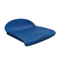 SPARK SR M4 BLUE PVC SEAT WITHOUT BACKREST - thumbnail