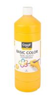 Plakkaatverf creall basic donkergeel 1000ml | 6 stuks - thumbnail