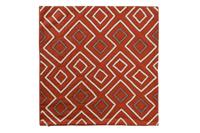 Kussenhoes DKD Home Decor Terra cotta Geometrisch 50 x 1 x 50 cm - thumbnail