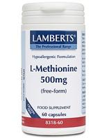 Lamberts L-Methionine 500mg 60 Vegetarische capsules - thumbnail