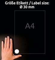 Avery-Zweckform L4716-20 Weerbestendige etiketten Ø 30 mm Polyester folie Wit 960 stuk(s) Permanent hechtend Laser (kleur), Laser (zwart/wit), Kopiëren - thumbnail