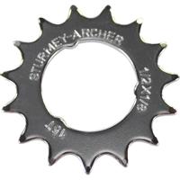 Tandwiel Sturmey Archer 15T - 1/8 Vlak model - Chroom - thumbnail