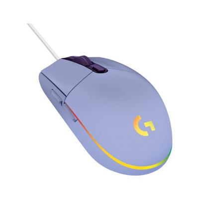 Logitech - G203 Lightsync Gaming Mouse - Lilac Logitech - G203 Lightsync Gaming Mouse - Lilac