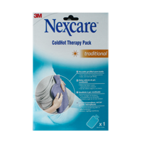 Nexcare Cold hot kruik traditioneel fluweel gevuld met gel 1 Stuks - thumbnail