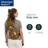 Osprey Daylite Sling Rugtas Soundwave Grey/Latte Brown 6L - thumbnail