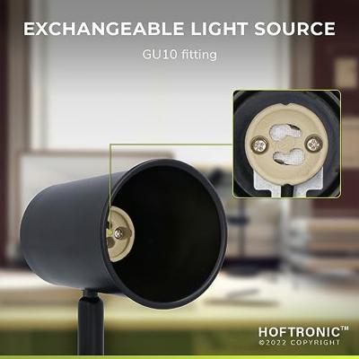 Riga LED tafellamp - Kantelbaar en draaibaar - Ingebouwde dimmer - Bureaulamp voor binnen - GU10 fitting - Max. 35 Watt - Zwart - 3 jaar garantie Riga LED tafellamp - Kantelbaar en draaibaar - Ingebouwde dimmer - Bureaulamp voor binnen - GU10 fitting - Max. 35 Watt - Zwart - 3 jaar garantie