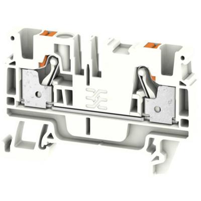 Weidmüller 2051290000 Doorgangsklem 6.1 mm Spanveer Wit 100 stuk(s) Piece