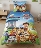 Paw Patrol dekbedovertrek pups polykatoen 140 x 200 cm - 65 x 65 cm - thumbnail