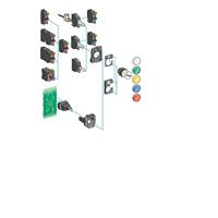 Schneider Electric ZBVB1 LED-element Met fitting Wit 24 V/DC, 24 V/AC 1 stuk(s) - thumbnail