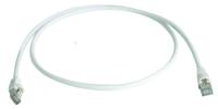 TELEGÄRTNER patchkabel S/FTP, Cat.6A, LSOH, wit, 0,25 m - thumbnail