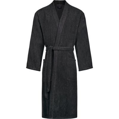 Cawö Cawo Heren Home Kimono Uni 5622 XL basalt
