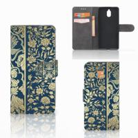 Nokia 3.1 (2018) Hoesje Beige Flowers - thumbnail