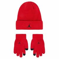 Muts, Sjaal en Handschoenen Nike Jan Jordan Essentials Rood - thumbnail