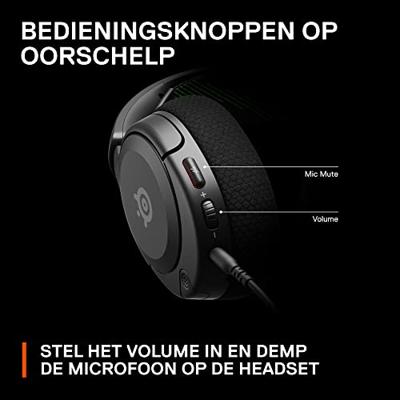 Steelseries Arctis Nova 1X Over Ear headset Kabel Stereo Zwart Ruisonderdrukking (microfoon) Headset, Volumeregeling, Microfoon uitschakelbaar (mute) Gamen