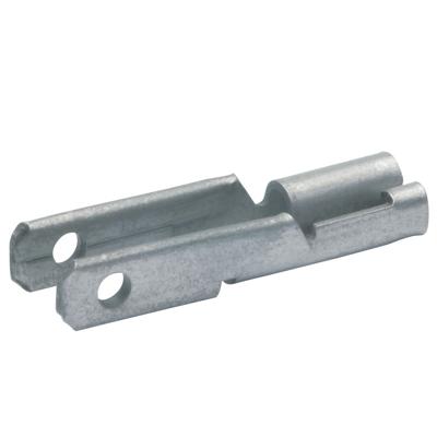 Klauke 735 Splitter voor platte connectoren Insteekbreedte: 2.8 mm Insteekdikte: 0.8 mm 180 ° Ongeïsoleerd Metaal 1 stuk(s)