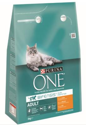 Purina One Adult met kip kattenvoer 3 kg Purina One Adult met kip kattenvoer 3 kg
