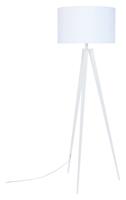 Zuiver Vloerlamp 'Tripod' 157cm, kleur Wit - thumbnail