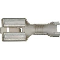 Klauke 2720 Platte stekker (female) Insteekbreedte: 6.30 mm Insteekdikte: 0.80 mm 180 ° Ongeïsoleerd Messing 1 stuk(s) - thumbnail