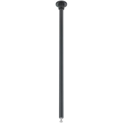 Trion Dual Spanningsrail Ophangset 25cm - 2 Stuks - Mat Zwart Aluminium