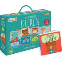 Rebo Dieren - boek + puzzeltrein - thumbnail