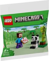 LEGO MINECRAFT 30672 Steve en baby panda - thumbnail