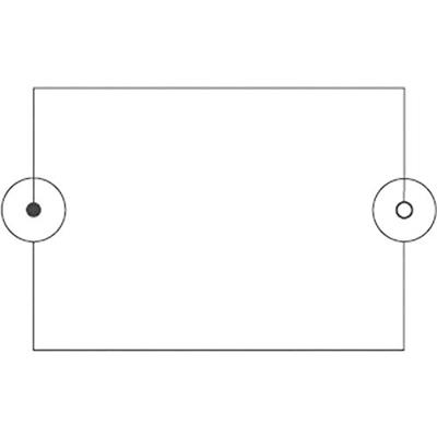 SpeaKa Professional SP-7870652 Jackplug Audio Adapter [1x Jackplug male 3,5 mm - 1x Jackplug female 6,3 mm] Zwart
