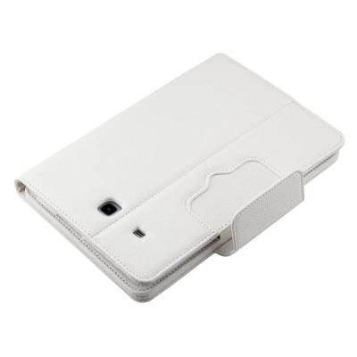 Voor Galaxy Tab E 9.6 / T560 2-in-1 afneembaar Bluetooth toetsenbord Litchi textuur lederen draagtas met Holder(White)