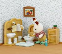 SYLVANISCHE FAMILIES 5015 Chocolade konijn en toilet set - thumbnail