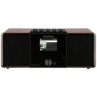 Telestar DIRA S32i CD EWF Multifunctionele Stereo Radio met CD-speler DAB+ / FM / Internet / Bluetooth Hout - 30-320-01 - thumbnail