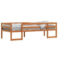 Kinderbedframe massief grenenhout wasbruin 80x200 cm - thumbnail