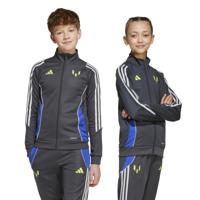 adidas Messi Trainingsjack Kids Donkergrijs Neongeel Blauw - thumbnail