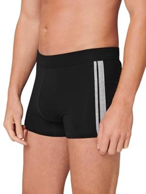 Schiesser Boxershorts 95/5 met zachte band zwart
