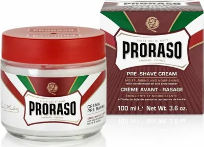 Proraso Red Pre Shave Crème 100ml