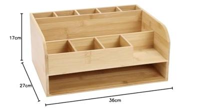 SpeaKa Professional SP-BDO-001 SP-11019156 Bureau organizer Aantal vakken: 11
