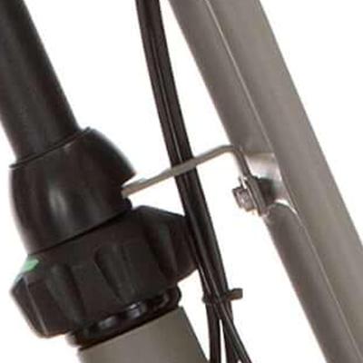Cortina balhoofd beugel voordrager 28 h65 quarz grey matt