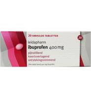 Leidapharm Ibuprofen 400mg Tabletten 20st - thumbnail
