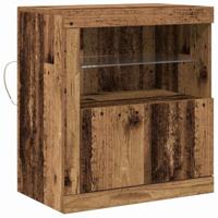 Dressoir Bruin 60.5 x 37 x 67 cm Bewerkt hout - thumbnail